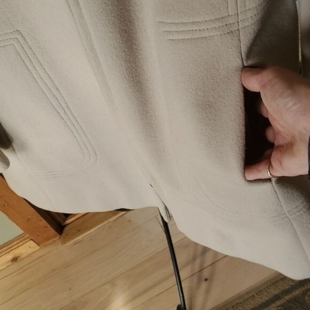 MACINTOSH New England Hooded Zippered Lined Heavy‎ Sz. M Winter Pea Coat - Picture 4 of 12